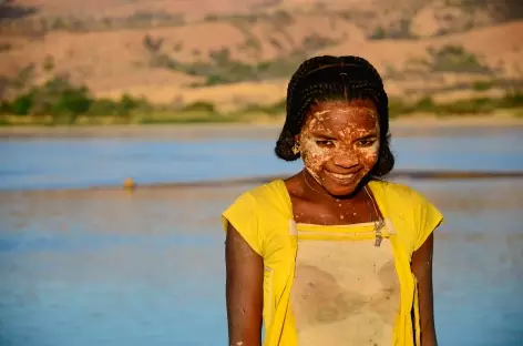 Jeune femme Malgache, village de Beroroha - Madagascar