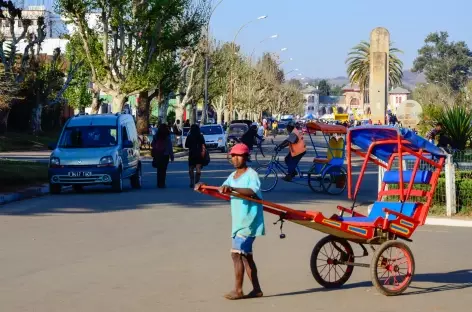 Pousse-pousse d'Antsirabe - Madagascar