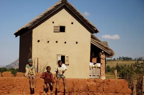Maison traditionnelle des Hautes Terres - Madagascar