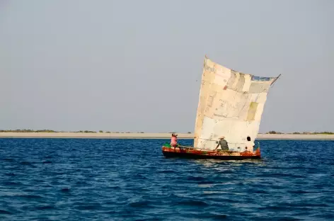 Bateau sur la côte Ouest de Madagascar