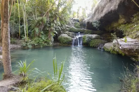 Piscine naturelle dans le massif de l'Isalo - Madagascar