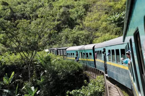 Train pittoresque entre Fianarantsoa et Manakara, Madagascar