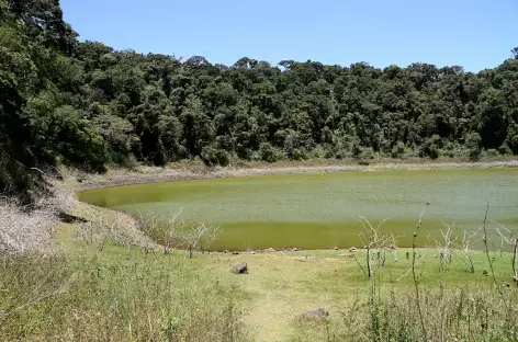 Lagune émeraude dans la Montagne d'Ambre - Madagascar