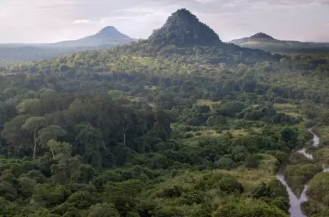 Mont Gorongosa dans le Parc National - Mozambique - 