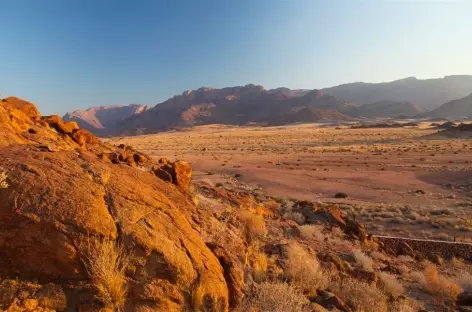 Vers le Brandberg - Namibie