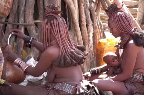 Village himba - Namibie