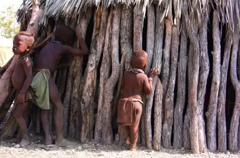 Village himba - Namibie