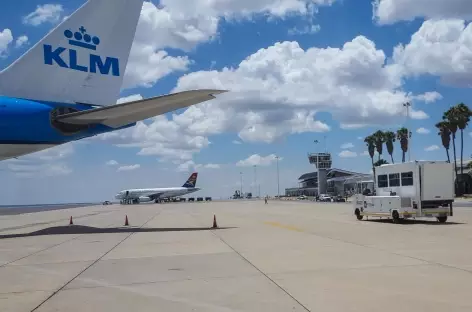 arrivée à l'aéroport de Windhoek - 