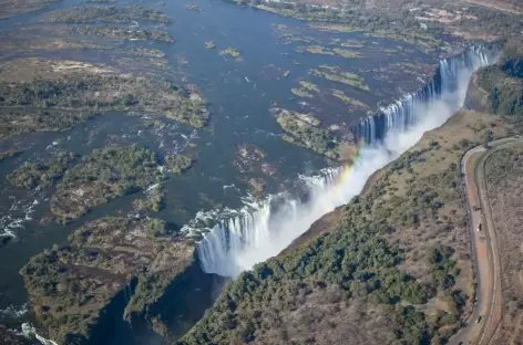 Survol de Victoria Falls - Zimbabwe