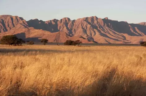Montagnes du Naukluft, vue depuis Sesriem - Namibie