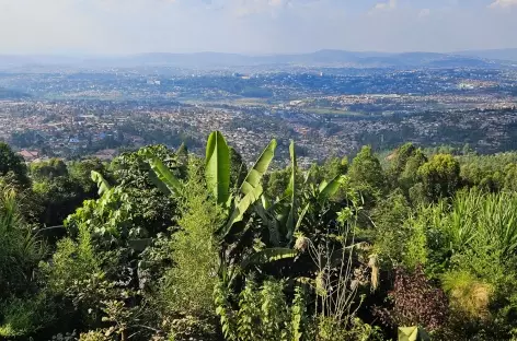 Vue panoramique sur la ville de Kigali - Rwanda - 