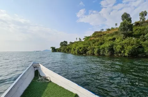 Excursion en bateau pour l'île Napoléon, Lac Kivu - Rwanda