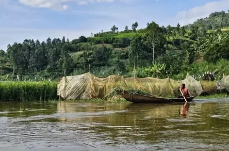 Canoé sur la rivière Mukungwa - Rwanda