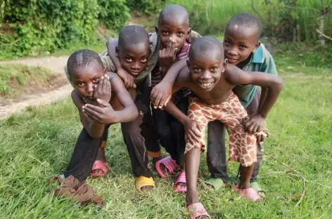 Jeunesse rwandaise, Lac Kivu - Rwanda - 