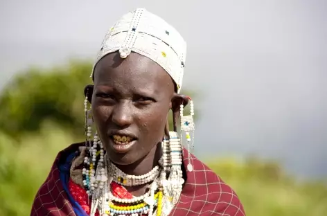 Jeune fille Masaie