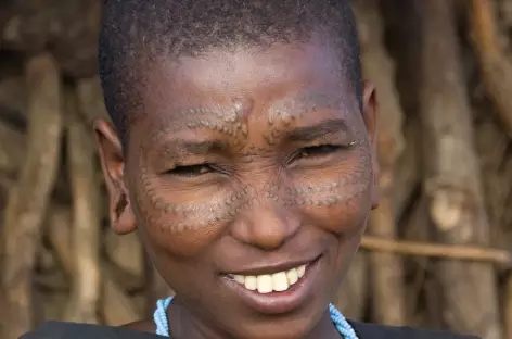 Jeune fille Datoga - Tanzanie