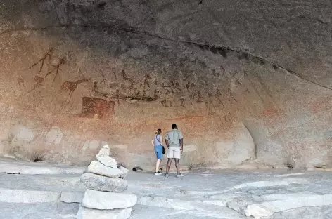 Grotte de Zilozwane, Parc national de Matobo - Zimbabwe