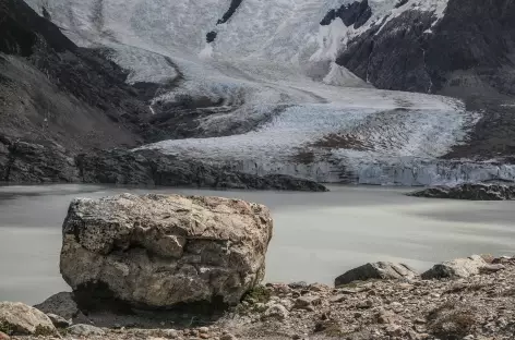 Le glacier et la laguna Torre - Chili - 
