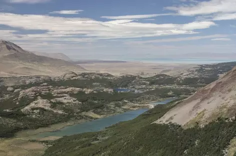 Le lac turquoise Viedma et les lagunas Madre, Hija et Capri - Argentine