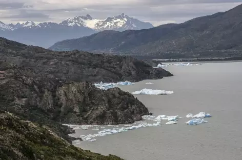 Parc national Torres del Paine, vers le glacier Grey - Chili