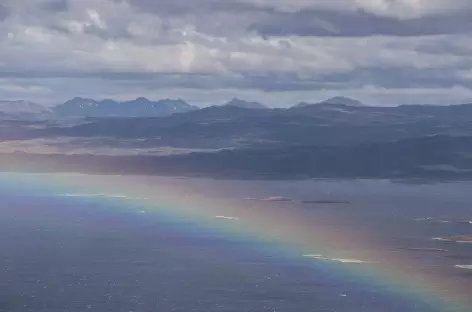 Lumière sur le canal de Beagle - Argentine