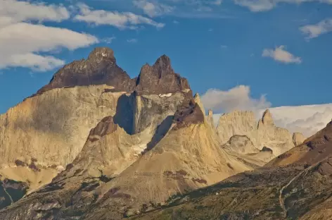 Dernière vue sur le massif des Torres del Paine - Argentine - 