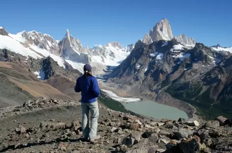 Parc national des Glaciers, au sommet du Pliegue Tumbado - Argentine