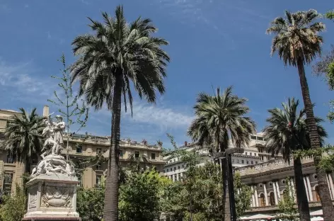 Santiago, la place d'Armes - Chili