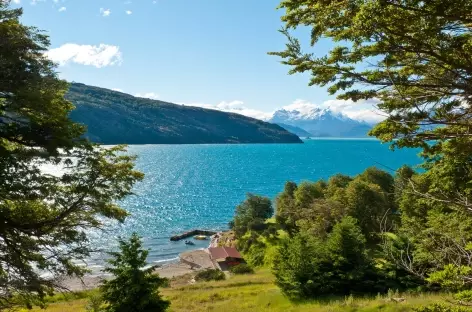 Terra Luna, notre camp de base au bord du lac general Carrera - Chili