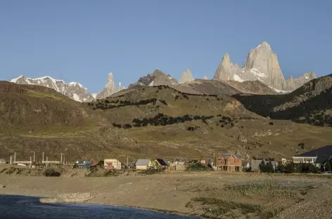 Le village d'El Chalten au pied du Fitz Roy - Argentine