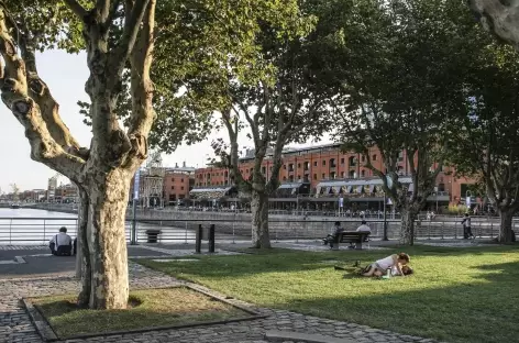 Buenos Aires, fin de journée à Puerto Madero