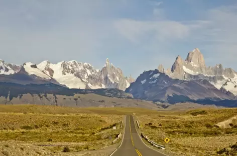 Direction El Chalten face au Fitz Roy - Argentine