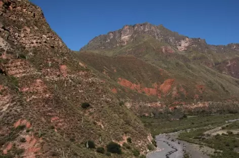 Sur la route de Cachi, quebrada de Escoipe - Argentine