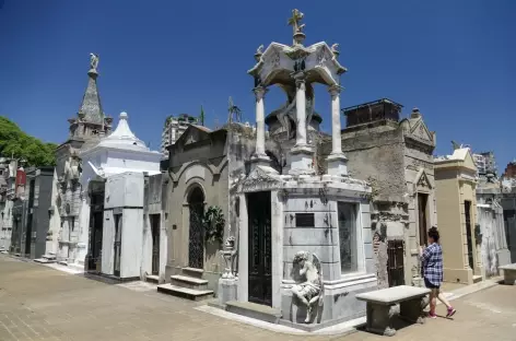 Buenos Aires, cimetierre de la Recoleta - Argentine