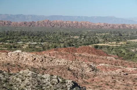 Argentine, paysages entre Barreal et Villa Union - 