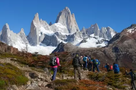 Randonnée pied du Fitz Roy