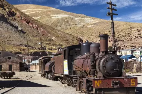Le cimetière de trains d'Uyuni - Bolivie