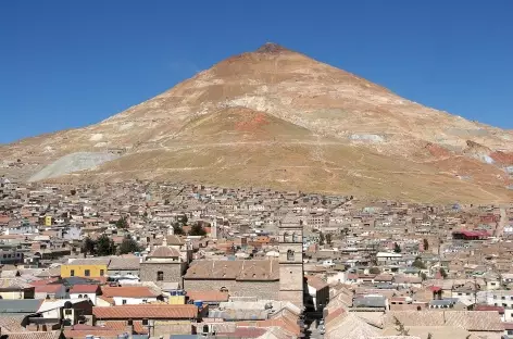 Potosi et le fameux Cerro Rico - Bolivie