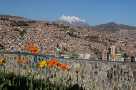 La Paz et l'Illimani (6438 m) - Bolivie