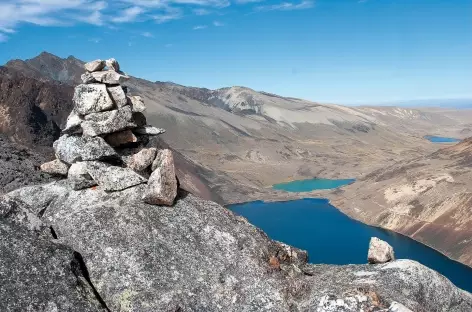 Cordillère Royale, vue depuis le col Calzada - Bolivie