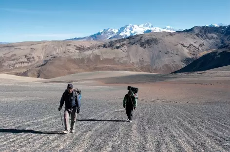 Cordillère Royale, vers la laguna Jistana Quta - Bolivie