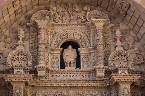 Potosi, facade de l'église des Jésuites - Bolivie