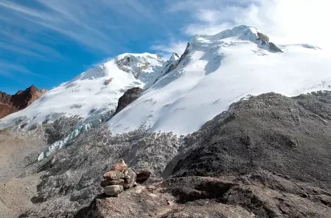 Cordillère Royale, vue depuis le col Calzada - Bolivie
