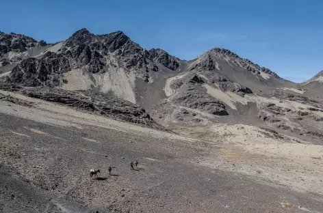 Cordillère Royale, le col Minchin - Bolivie