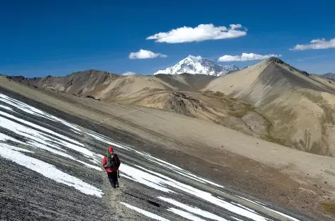 Cordillère Royale, face au Huayna Potosi - Bolivie