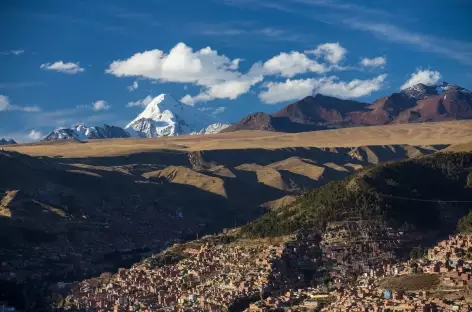La Paz et le Huayna Potosi - Bolivie - 