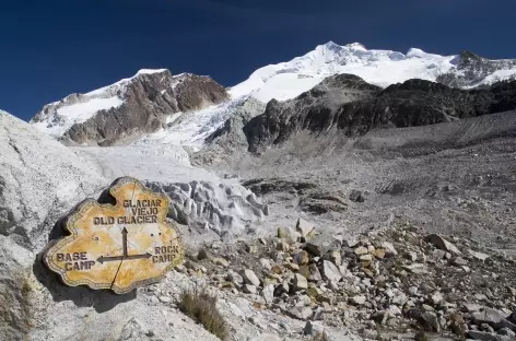 Cordillère Royale, au pied du Huayna Potosi - Bolivie