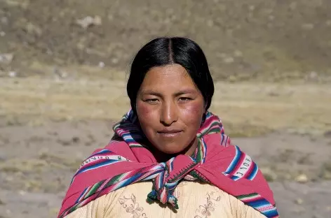 Cordillère Royale, notre cuisinière - Bolivie