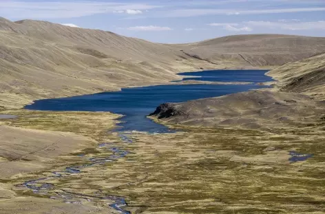 Cordillère Royale, belles lagunes - Bolivie