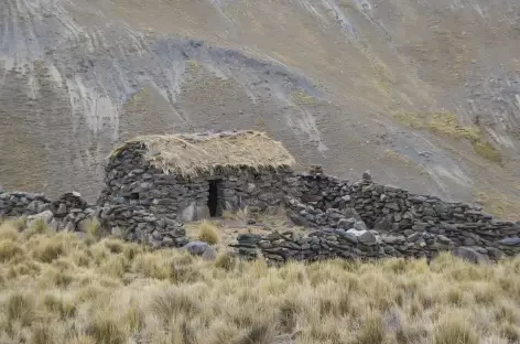 Cordillère Royale, une maison de berger - Bolivie
